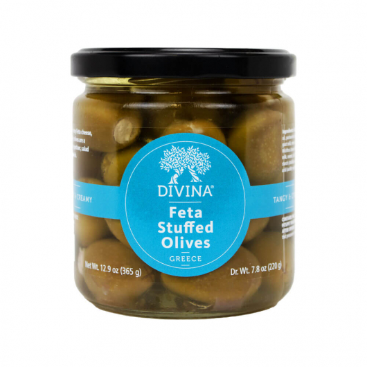 Olives Stuffed with Feta Cheese